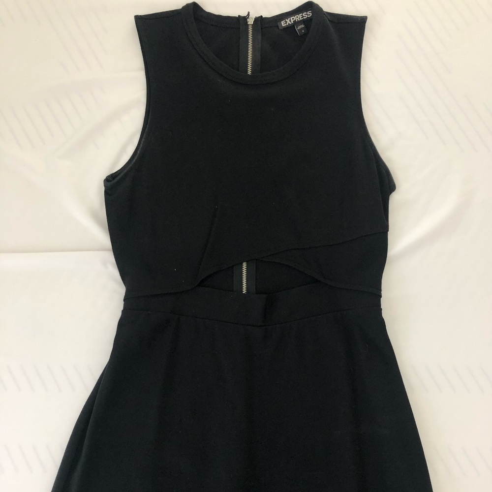 Express Black Mini Dress - Size 4